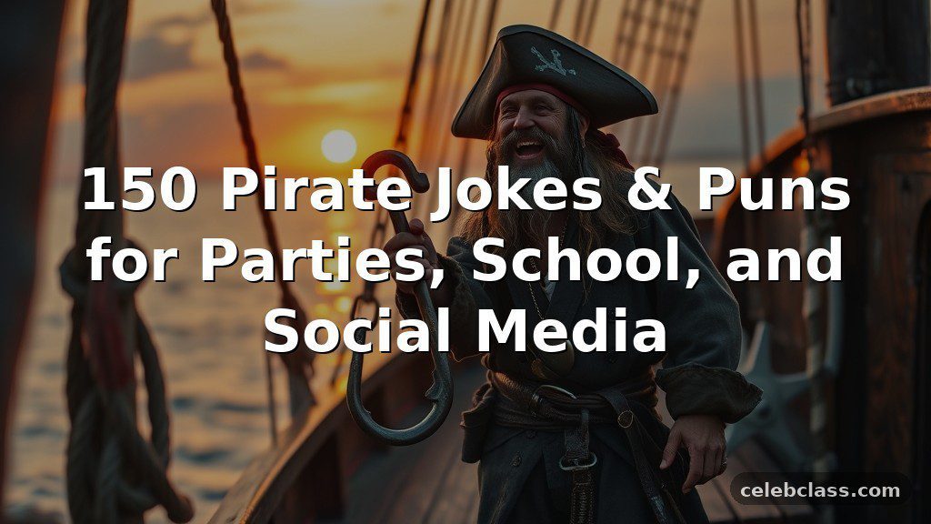 150 Pirate Jokes & Puns for Parties, School, and Social Media