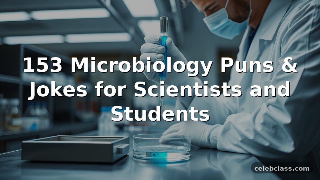 153 Microbiology Puns & Jokes for Scientists and Students