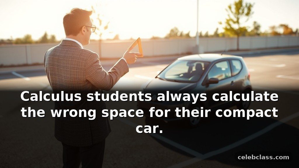 Funny <strong>Parking Jokes</strong> Using Geometry and Math